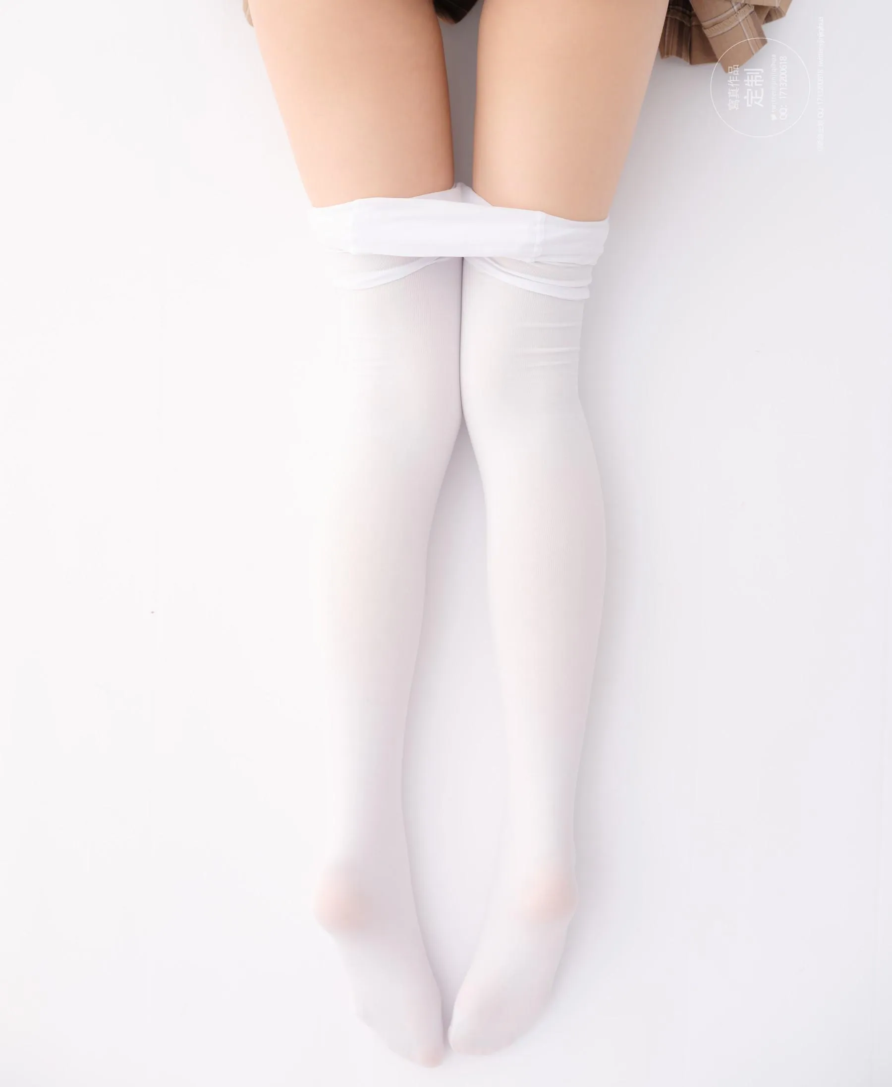 紧急企划 – NO.18 一只喵喵子 白丝短裙 [68P]插图2